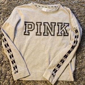 Grey VS PINK crewneck